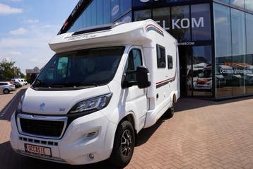 Giottiline Siena 350 op Peugeot en slechts 14422 km 64837, Standaard zit, 6 tot 7 meter, 6 tot 7 meter, Cassettetoilet