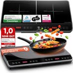 Inductie Kookplaat vrijstaand - Elektrische kookplaat - 2 pl, Verzenden, Nieuw