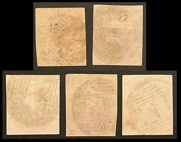 België 1858/1861 - Leopold I - Medaillon 40c zonder, Timbres & Monnaies