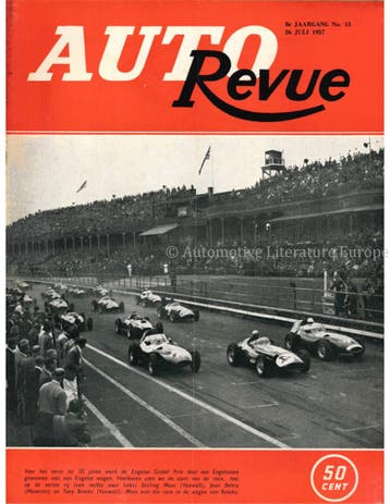 1957 AUTO REVUE MAGAZINE 15 NEDERLANDS, Ophalen of Verzenden