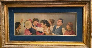 Agresti (XX) - Gruppo di fanciulli che ballano