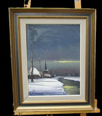 Edgard Heirman (1919-2002) - (2x) Winter en zomer