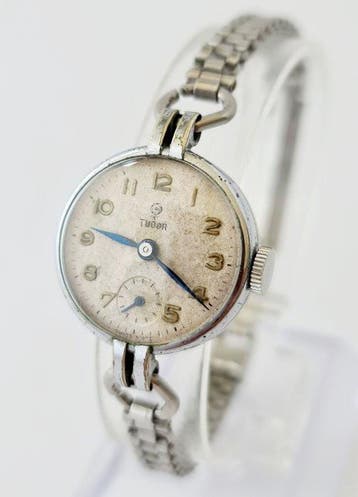 Tudor - Vintage 1950s Tudor (By Rolex) Small Rose Ladies, Handtassen en Accessoires