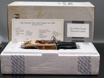 Franklin Mint 1:24 - Modelauto - 1942 Chrysler Town &, Hobby en Vrije tijd, Nieuw