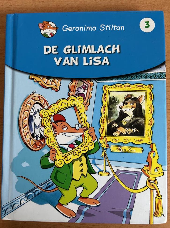 De glimlach van Lisa - Geronimo Stilton 9789085924425, Boeken, Schoolboeken, Zo goed als nieuw, Verzenden