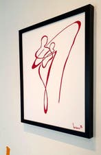 Liesens - The both of us (Handpainted on canvas met lijst)