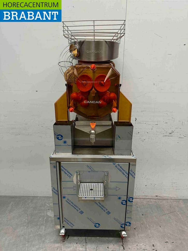 Cancan Automatische sinaasappelpers citruspers met, Zakelijke goederen, Horeca | Keukenapparatuur, Ophalen of Verzenden