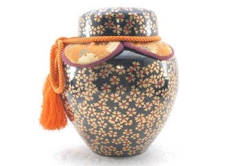 Kutani Gyokuh - ustensiles de cérémonie du thé, pot à thé -