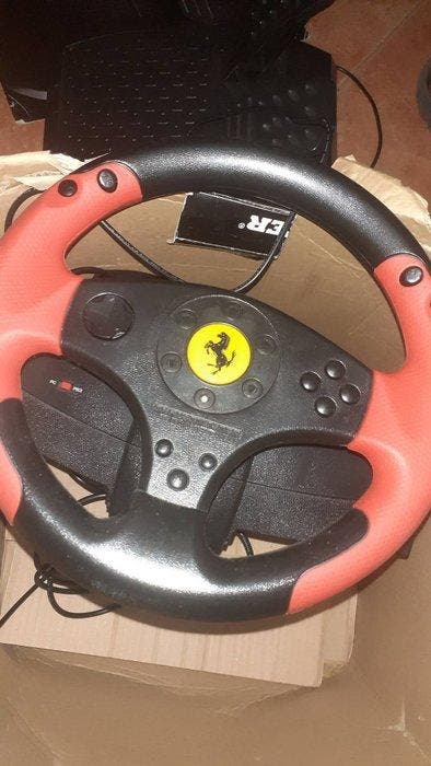 Thrustmaster - Ferrari red legend edition - Volante con, Games en Spelcomputers, Spelcomputers | Overige Accessoires