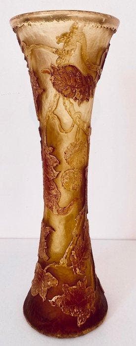 Daum Frères - Vase - Cristal - Grand vase Daum Frères