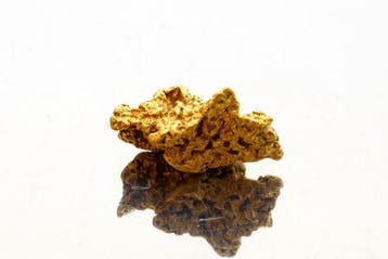 Goud Nugget uit Frans-Guyana of Suriname, 1,048 gram- 1.05 g, Verzamelen