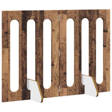 vidaXL Vouwbaar huisdierhek 2 st 100,5 x 38 x 70 cm, Verzenden