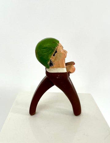 Notenkraker - Hout - Figuratieve Notenkraker, Antiek en Kunst
