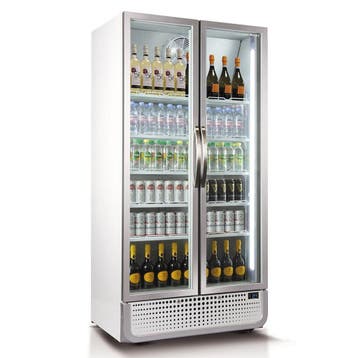 Koelkast | 728L | Wit/RVS | 0°C/+10°C | Geforceerd |, Verzenden, Nieuw in verpakking