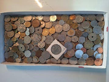Verschillende landen. Collection of coins 1886-1900 (Zonder