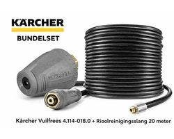 Kärcher Vuilfrees 4.114-018.0 + Rioolreinigingsslang 20m Set, Verzenden, Nieuw