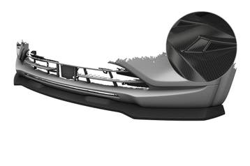 Cup spoilerlip met ABE voor Dacia Spring Electric CSL843-C, Verzenden