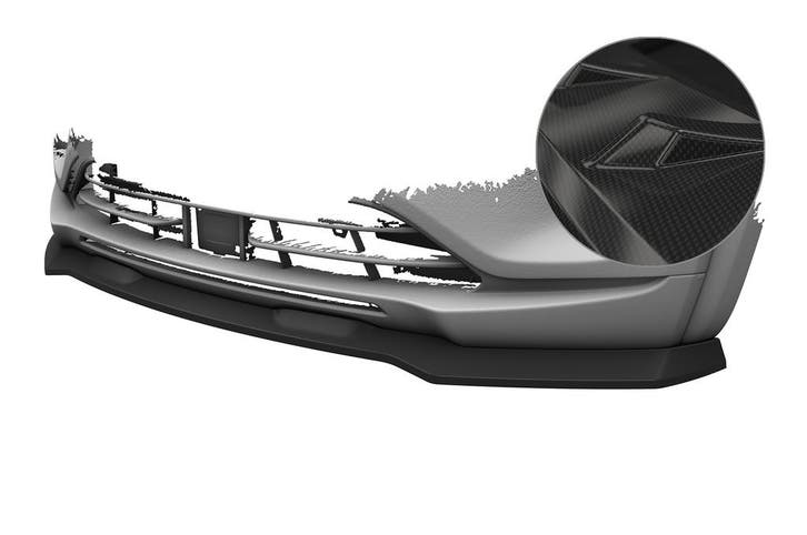 Cup spoilerlip met ABE voor Dacia Spring Electric CSL843-C, Auto-onderdelen, Carrosserie, Nieuw, Verzenden