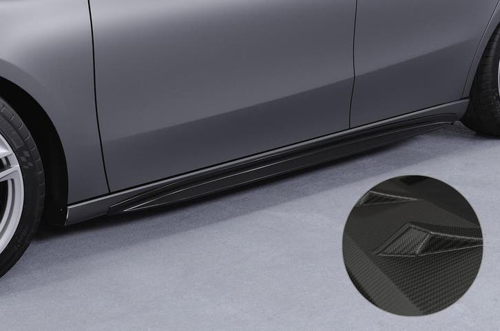 Zijskirts voor Mercedes Benz A-Klasse (W177) SS527-M, Auto-onderdelen, Carrosserie, Nieuw, Verzenden