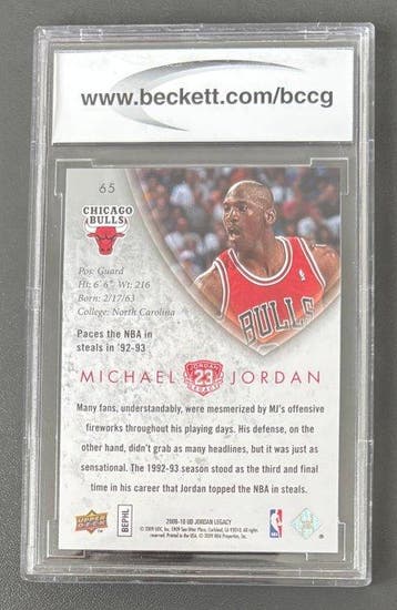2009/10 Upper Deck MJ Legacy Collection Gold Michael Jordan