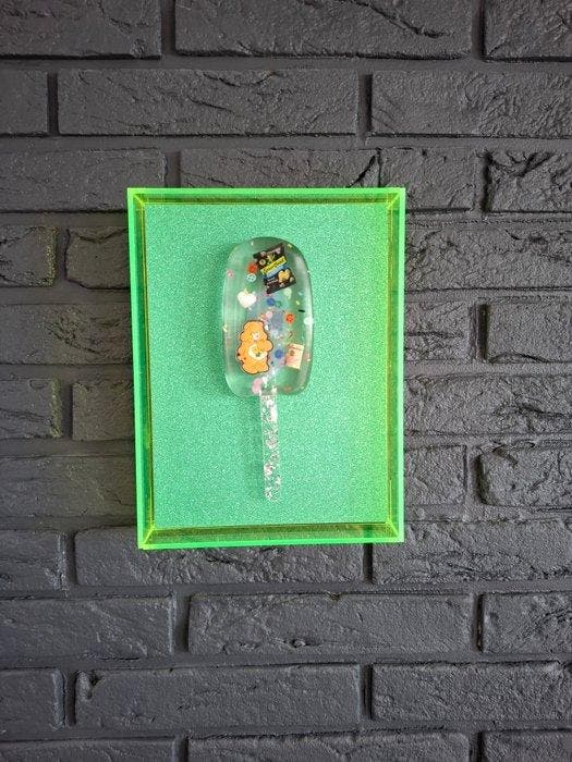 ELEMENTAL - Neon Ice Cream, Antiek en Kunst, Kunst | Schilderijen | Modern