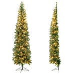 2dekans | Coast Halve Kunstkerstboom met LED Groen – 60 x, Diversen, Kerst, Ophalen of Verzenden, Nieuw