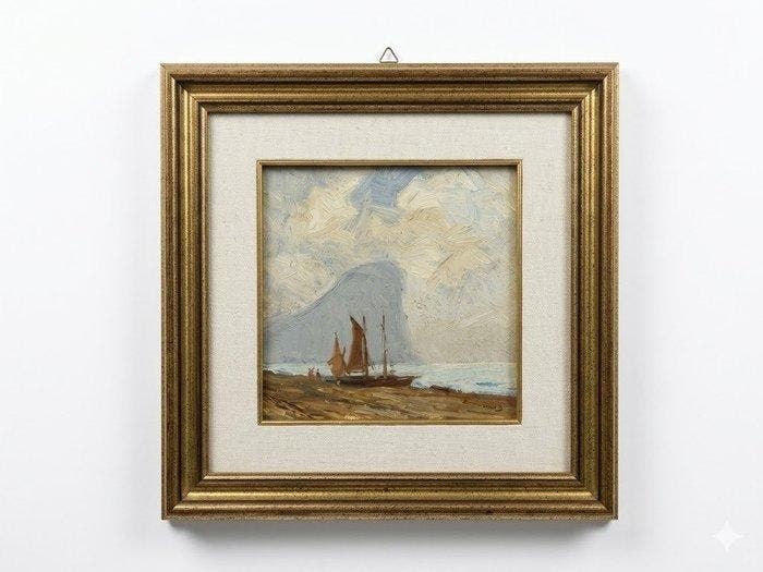 Italiaanse school (XX) - Barca, Antiek en Kunst, Kunst | Schilderijen | Klassiek