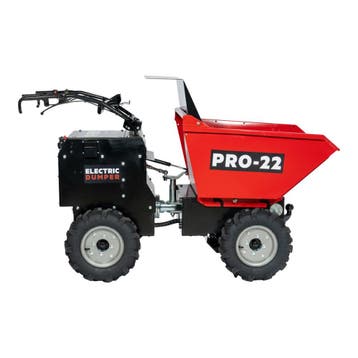 PRO-22 D300E-K Accu Mini Dumper / Kruiwagen (4WD), Nieuw, PRO-22