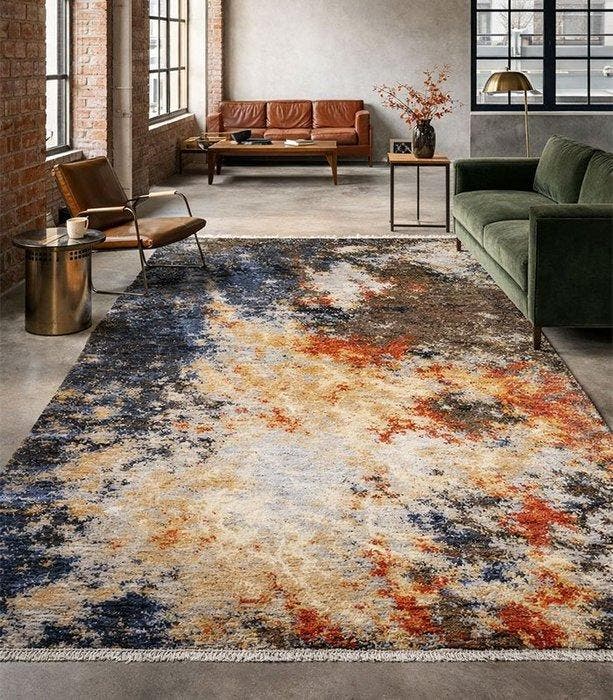 Col. Cosmo rode maan - Vloerkleed - 294 cm - 183 cm, Maison & Meubles, Ameublement | Tapis & Moquettes