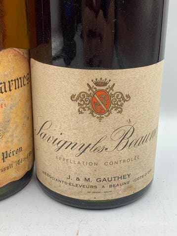 1966 x 2 J. & M. Gauthey Savigny-les-Beaune & Eugène Péron,
