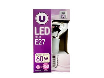 Veiling - 60x LED-spot E27 6,3W 2700K, Maison & Meubles