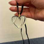 Baccarat - Hartvormige hanger ketting - Hanger