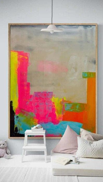 Giogia fl - What Else?-XXL, Antiquités & Art, Art | Peinture | Moderne