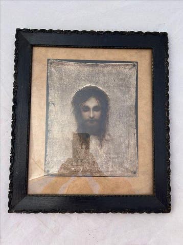 Gabriel von Max - Jezus. Christus - 36 x 42 cm