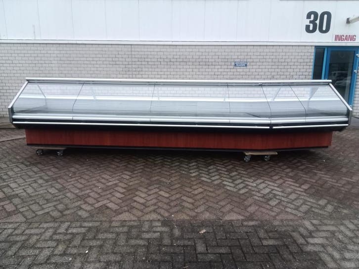Emondt Koeltoonbank met plaatkoeling - B550 x D140 x H125 cm, Elektronische apparatuur, Koelkasten en IJskasten