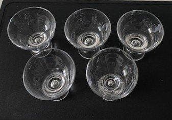 Iittala - Tapio Wirkkala - Drinkglas (5) - Glas - Likeurglas, Antiek en Kunst, Antiek | Meubels | Stoelen en Sofa's