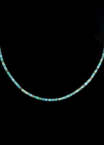West-Aziatisch turkoois Kralenketting (Zonder minimumprijs)