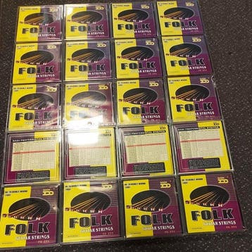 Dadi FG259 - 20 Sets of Strings 012-054 Bronze - -, Nieuw