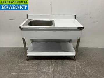HCB RVS Spoeltafel spoelbak 120 x 60 cm Horeca, Zakelijke goederen, Ophalen of Verzenden, Nieuw in verpakking