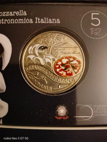 Italië. 5 Euro 2019/2021 (7 coins incl. 5 Euro 2019 Green
