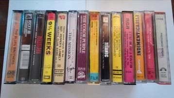Various Original Soundtracks - Collection of 14 x tapes