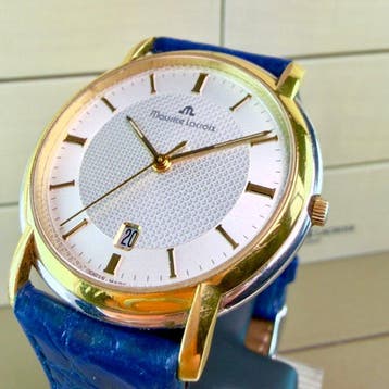 Maurice Lacroix - Classic 18k Goldplated G10 - Zonder, Nieuw
