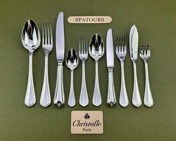Christofle - Tafelservies voor 12 (126) - Spatours -