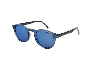 Carrera - 301S PJPXT - Round Acetate Blue Transparent Design