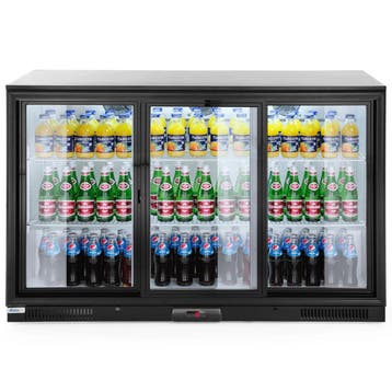 Barkoelkast | 303L | Zwart | +2°C/+10°C | Geforceerd |, Verzenden