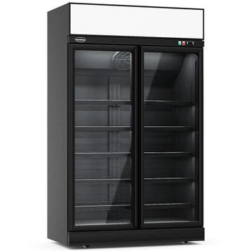 Vrieskast | INS | 960L | Zwart | -18°C/-22°C | Geforceerd |, Verzenden