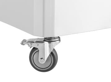 Rollenset | Easy TKM | 4 Zwenkwielen, 2 Met Rem | Ø100mm |, Verzenden