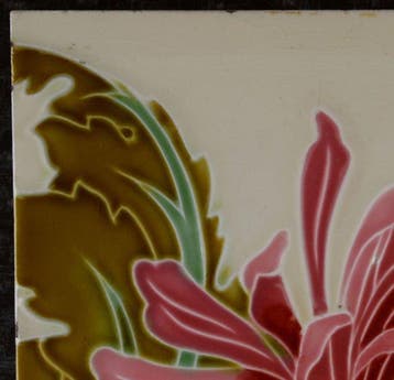 Jugendstil Carreau - Manufactures Céramiques dHemixem
