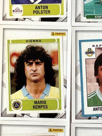 2023/24 Panini Bundesliga Erling Haaland, Mario Kempes,, Nieuw