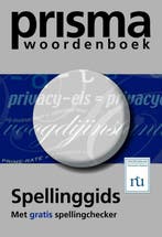 Prisma-woordenboeken Prisma spellinggids /, Verzenden, Gelezen, Nederlands